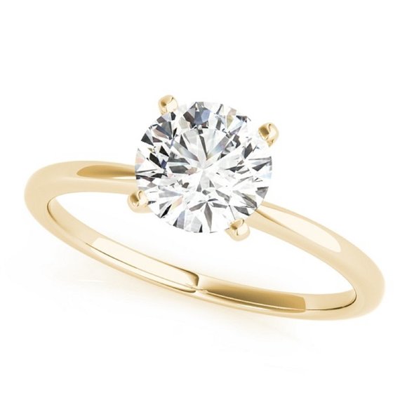 Real Lab Grown 1ct Diamond E Color SI2 Clarity IGL CertifiedSolitaire Ring new